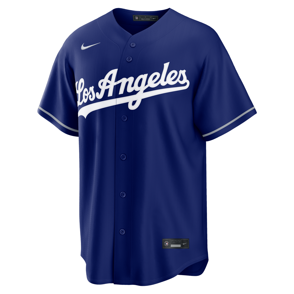 Men's Los Angeles Dodgers Nike Royal Alternate Replica Custom Jersey - 3