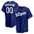 Men's Los Angeles Dodgers Nike Royal Alternate Replica Custom Jersey