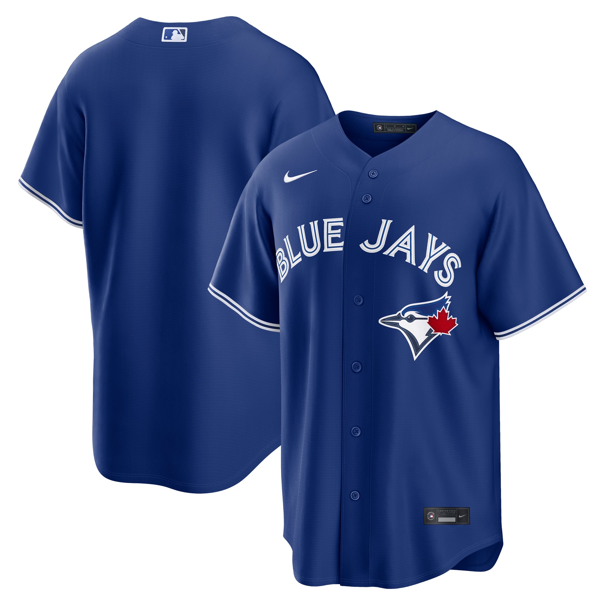 Men's Toronto Blue Jays Nike Royal Alternate Replica Jersey - 2