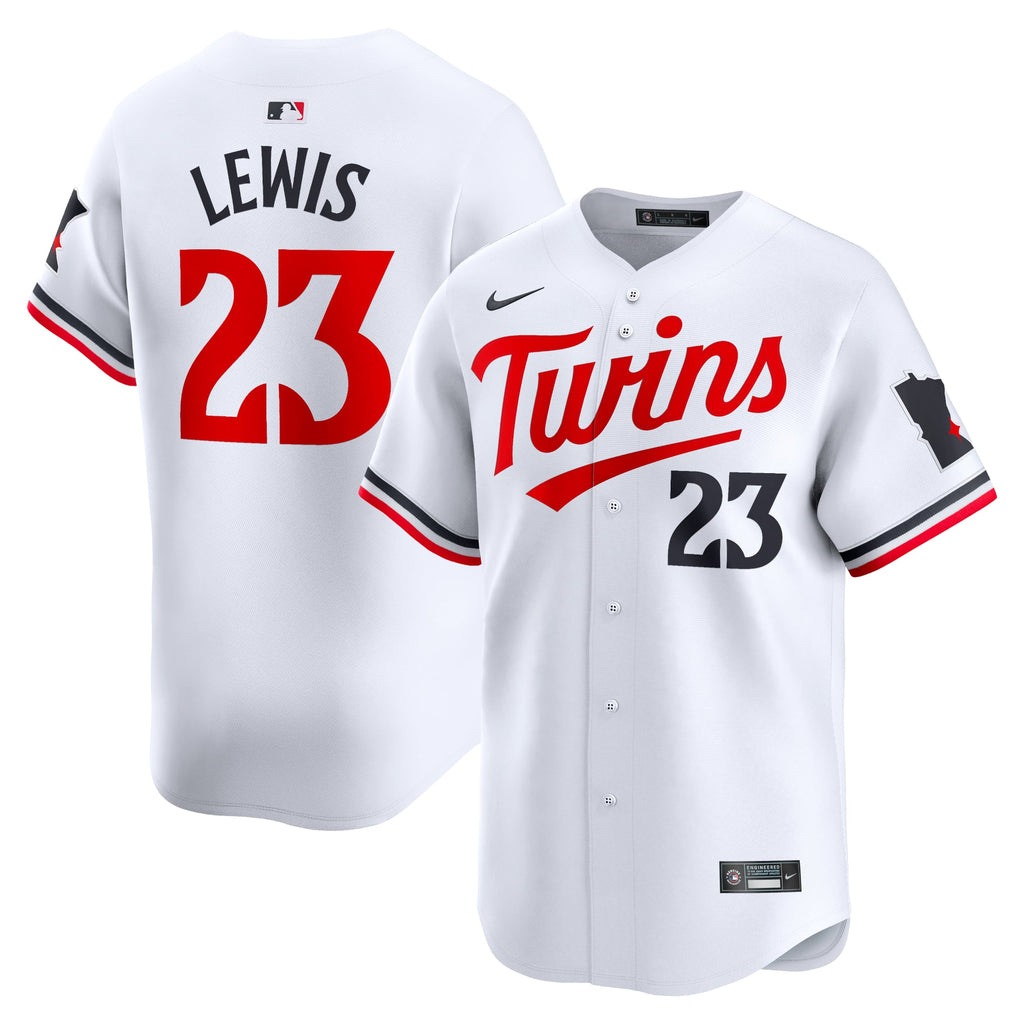 Men's Minnesota Twins Royce Lewis Nike White Home Limited Player Jersey - 2