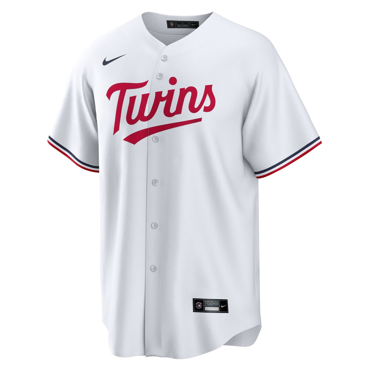 Men's Minnesota Twins Royce Lewis Nike White Replica Player Jersey - 3