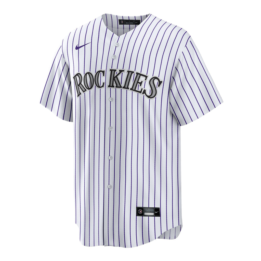 Men's Colorado Rockies Ryan Ritter Nike White Home Replica Jersey - 3