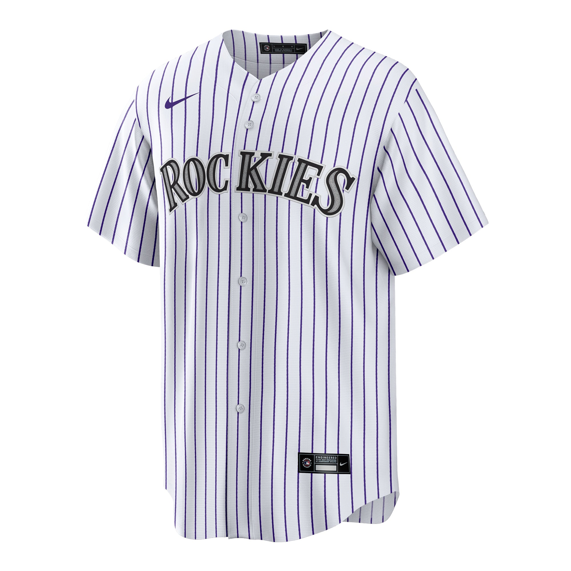 Men's Colorado Rockies Ryan Ritter Nike White Home Replica Jersey - 3