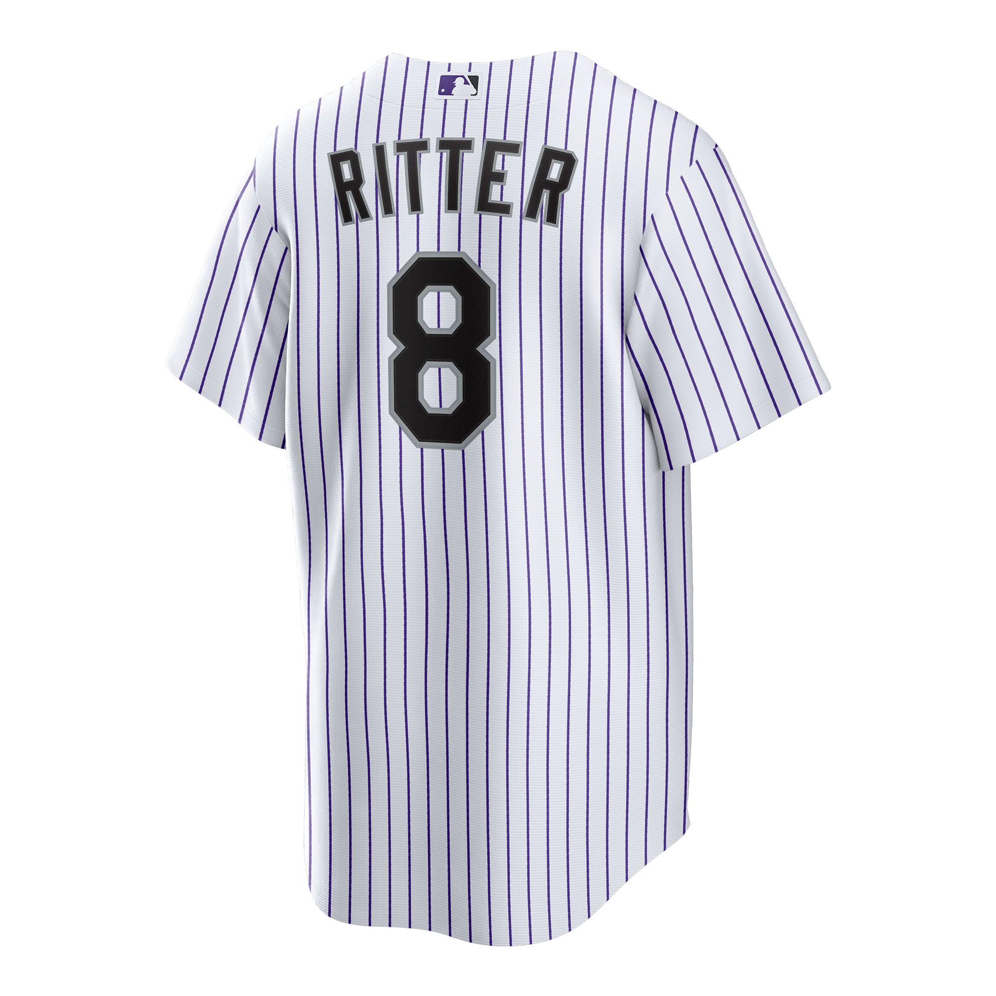 Men's Colorado Rockies Ryan Ritter Nike White Home Replica Jersey - 4