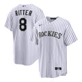 Men's Colorado Rockies Ryan Ritter Nike White Home Replica Jersey