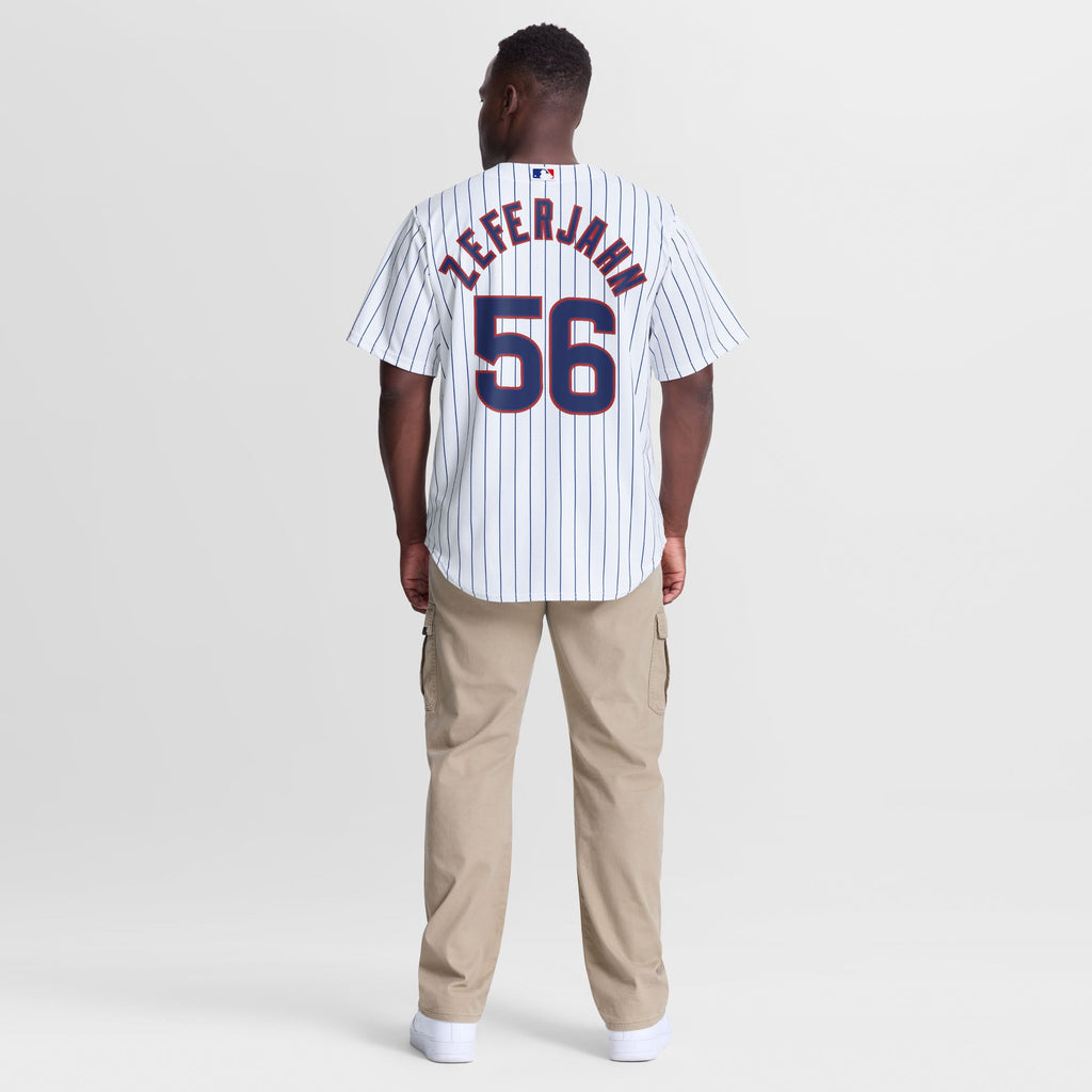 Men's Chicago Cubs Ryan Zeferjahn Nike White Home Replica Jersey - 4