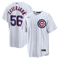 Men's Chicago Cubs Ryan Zeferjahn Nike White Home Replica Jersey