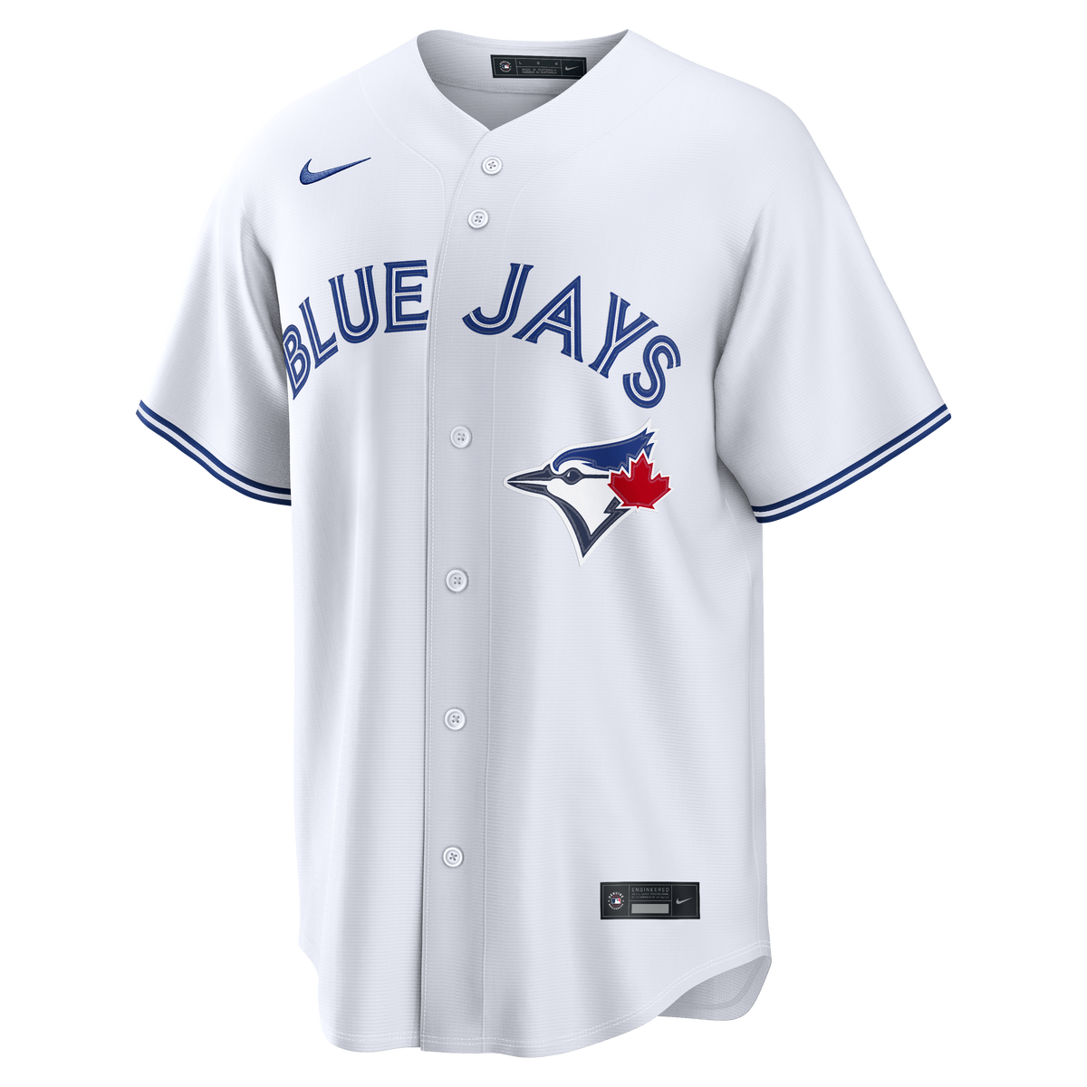 Men's Toronto Blue Jays Shane Bieber Nike White Home Replica Jersey - 3