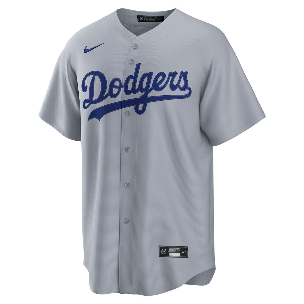 Men's Los Angeles Dodgers Shohei Ohtani Nike Gray Road Replica Jersey - 3