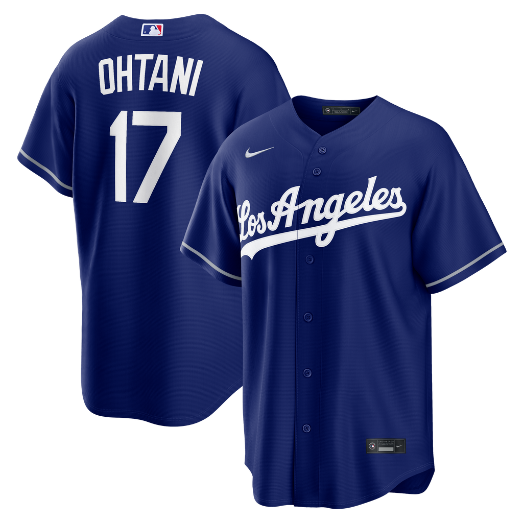 Men's Los Angeles Dodgers Shohei Ohtani Nike Royal Alternate Replica Jersey - 2