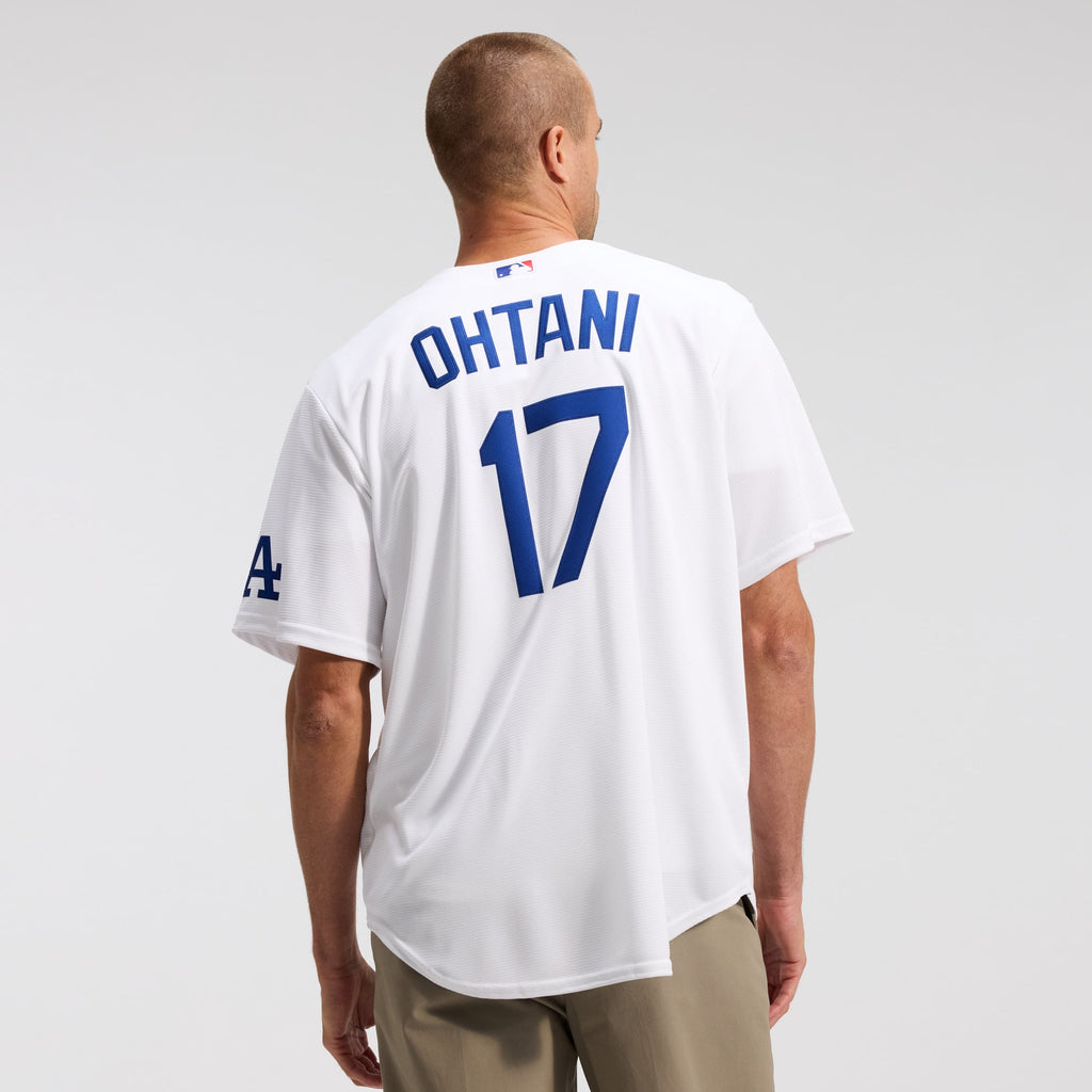Men's Los Angeles Dodgers Shohei Ohtani Nike White Home Stadium Jersey - 4