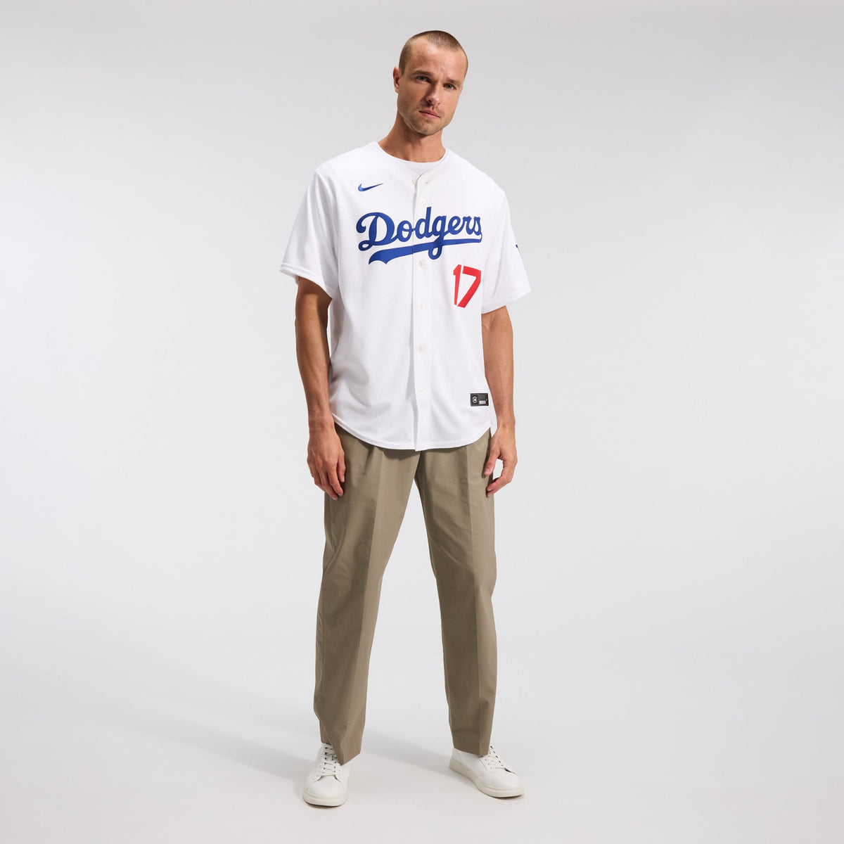 Men's Los Angeles Dodgers Shohei Ohtani Nike White Home Stadium Jersey - 5