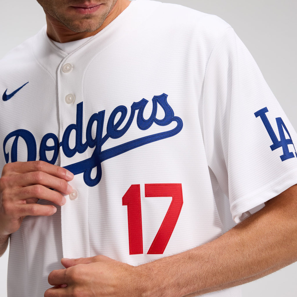 Men's Los Angeles Dodgers Shohei Ohtani Nike White Home Stadium Jersey - 10