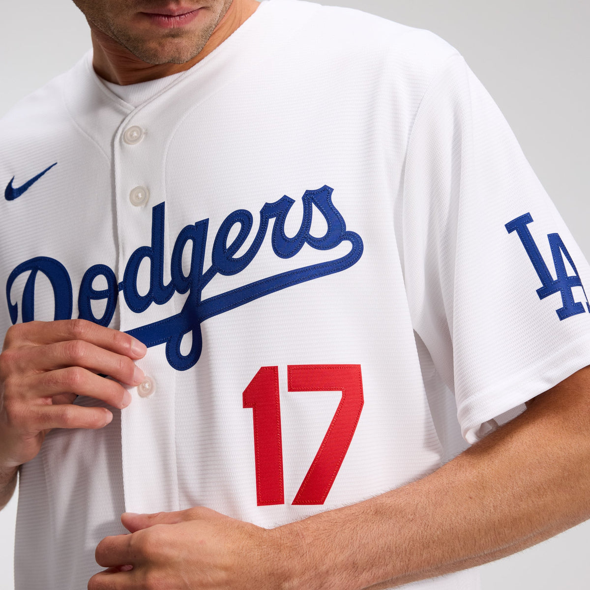 Men's Los Angeles Dodgers Shohei Ohtani Nike White Home Stadium Jersey - 10