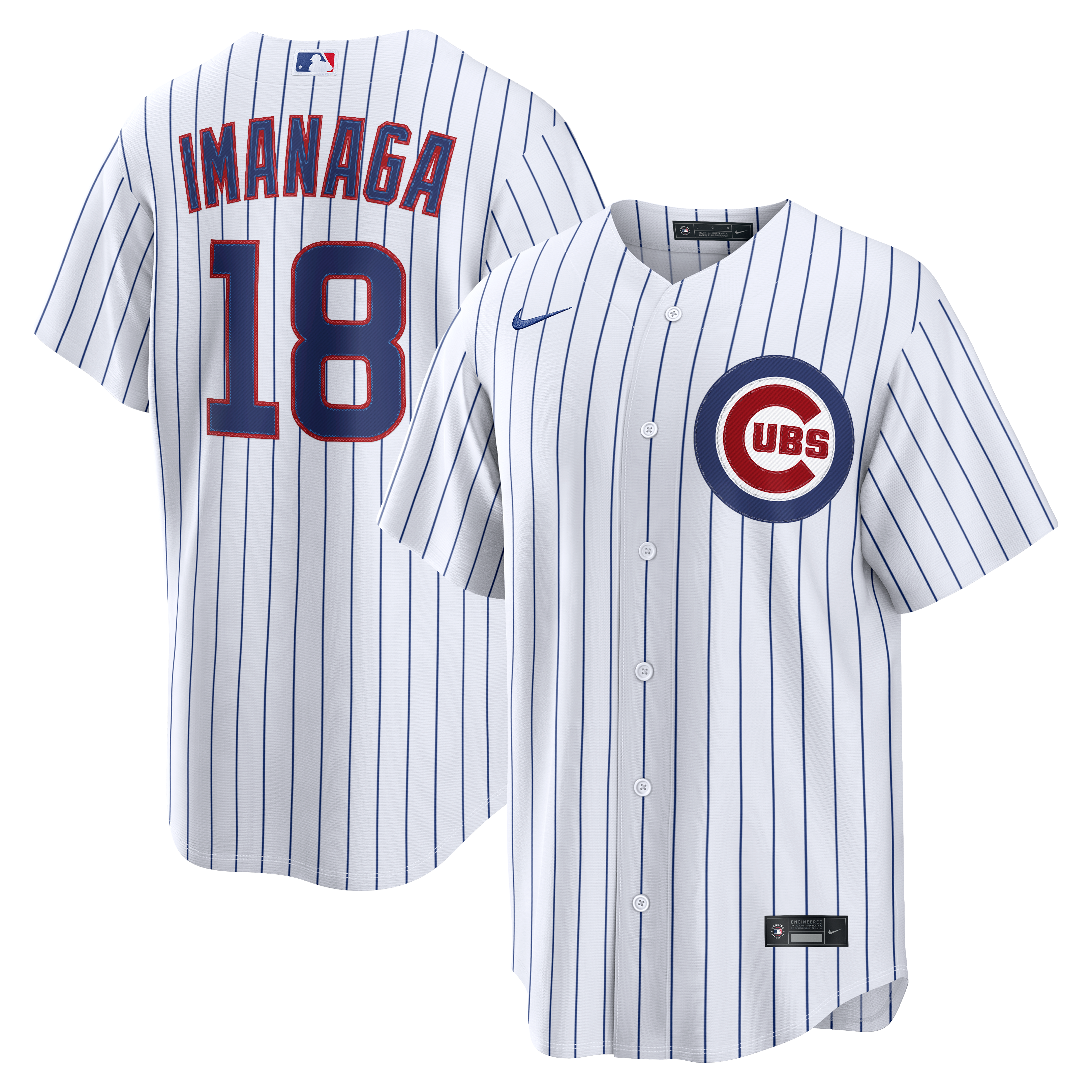 Men's Chicago Cubs Shota Imanaga Nike White Home Replica Jersey