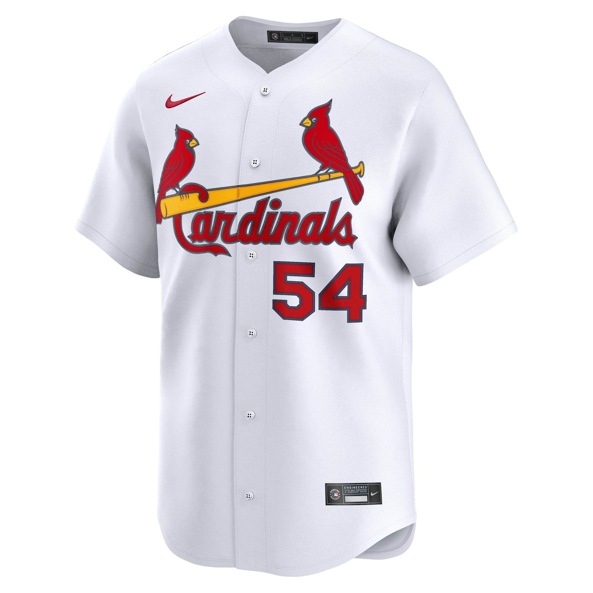 Men's St. Louis Cardinals Sonny Gray Nike White Home Limited Player Jersey - 3