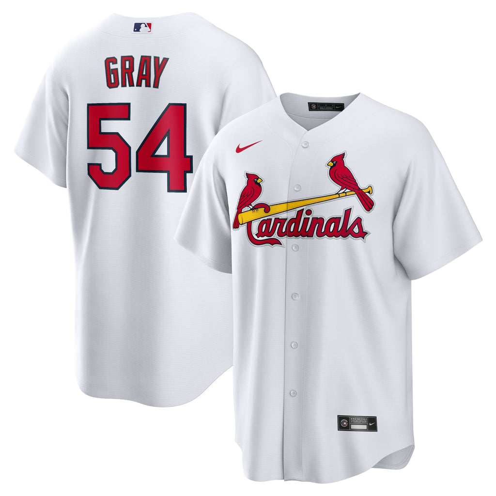 Men's St. Louis Cardinals Sonny Gray Nike White Home Replica Jersey - 2
