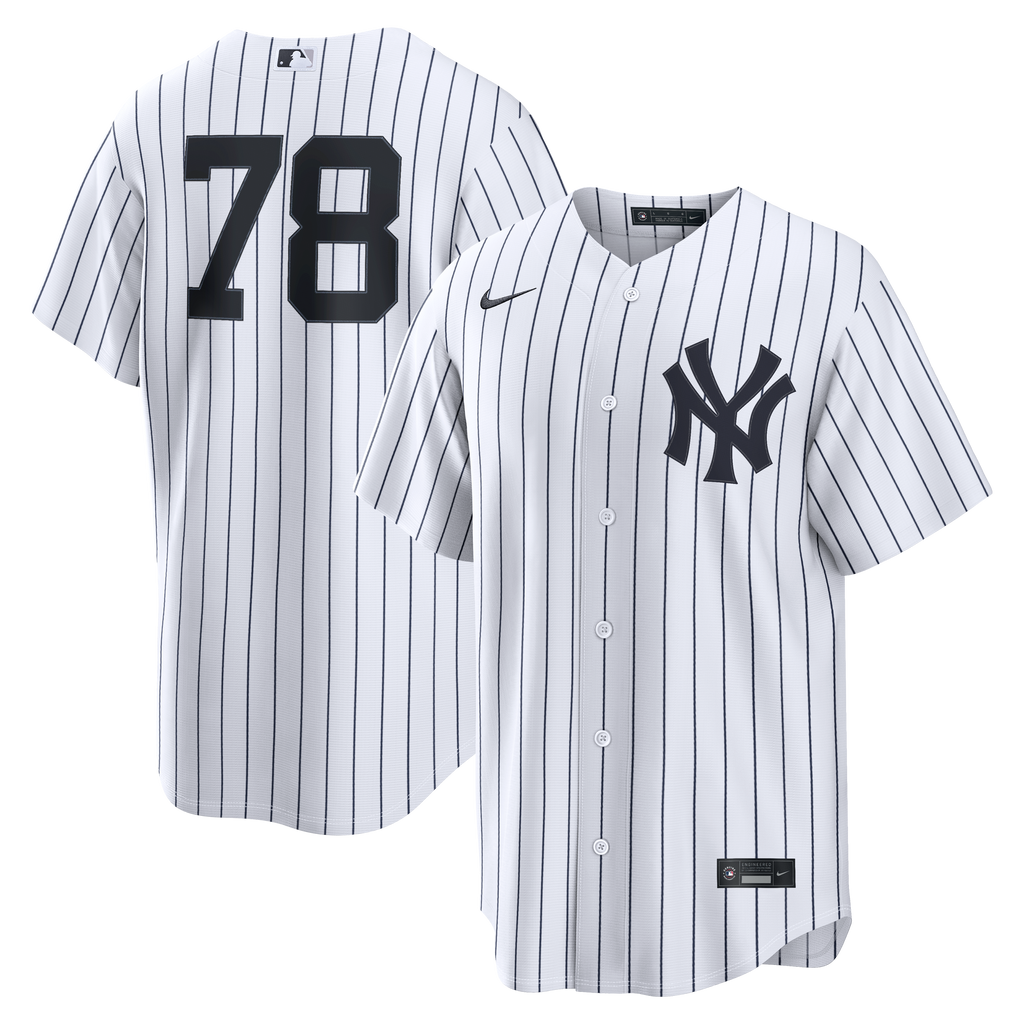 Men's New York Yankees Spencer Jones Nike White Home Replica Jersey - 2