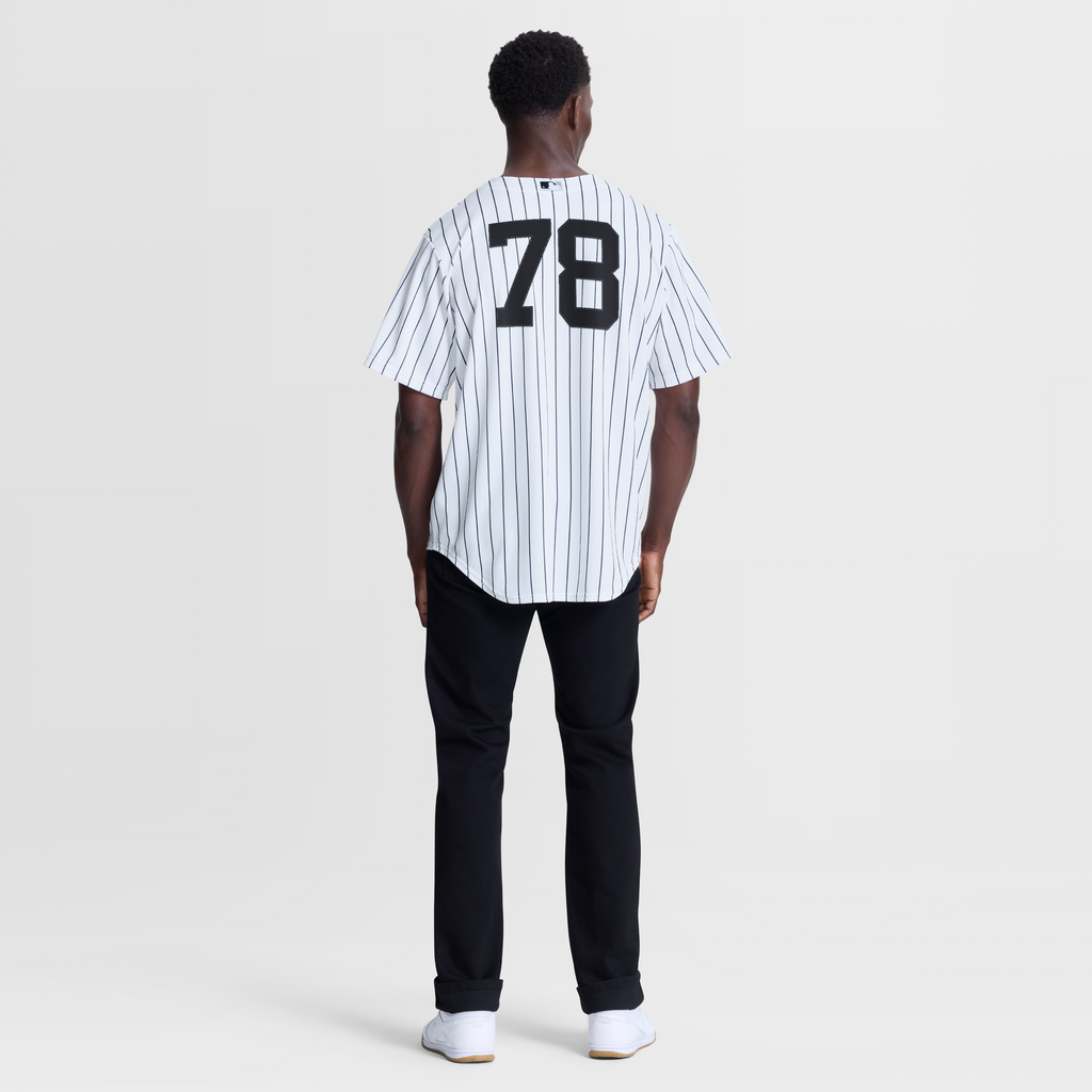 Men's New York Yankees Spencer Jones Nike White Home Replica Jersey - 4