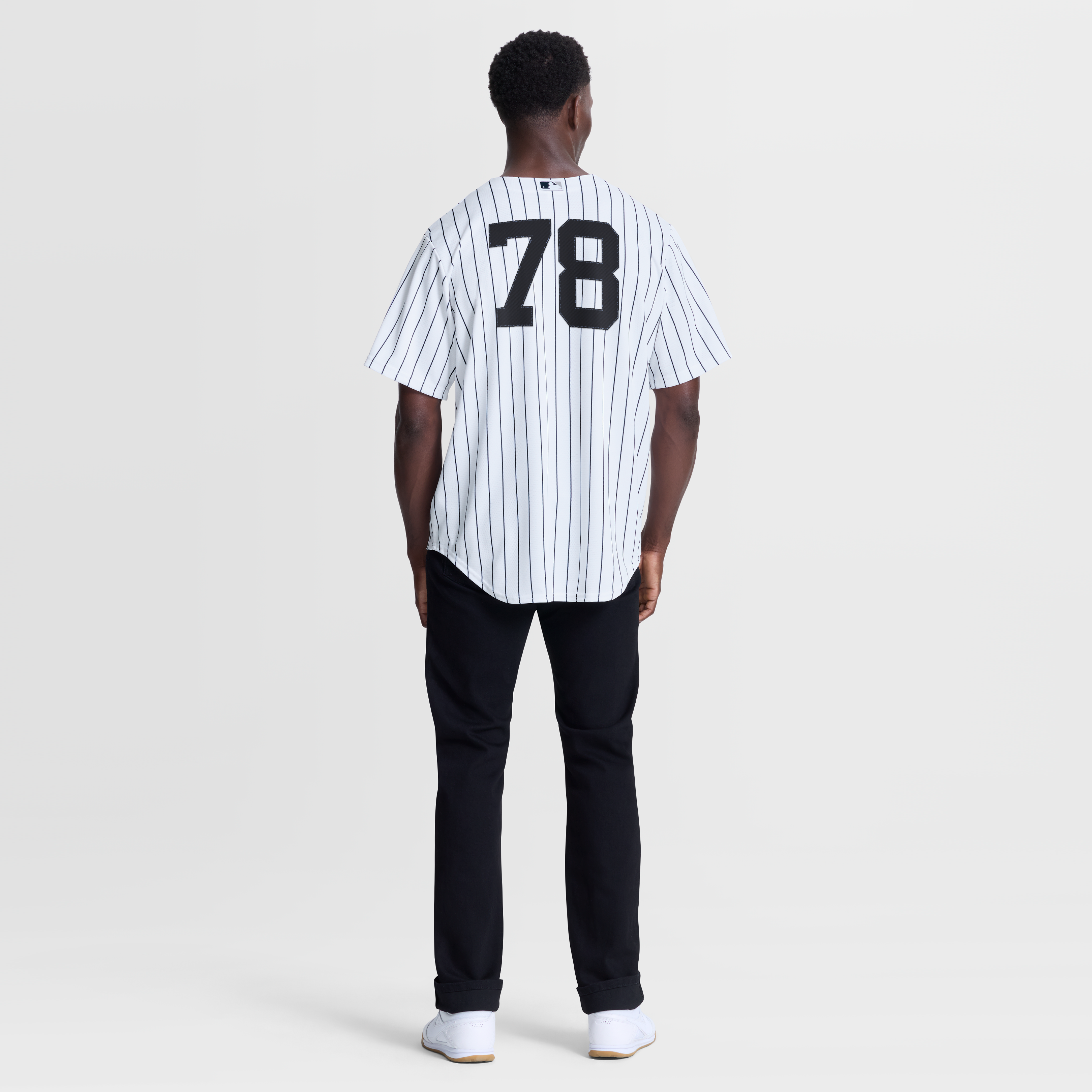 Men's New York Yankees Spencer Jones Nike White Home Replica Jersey - 4