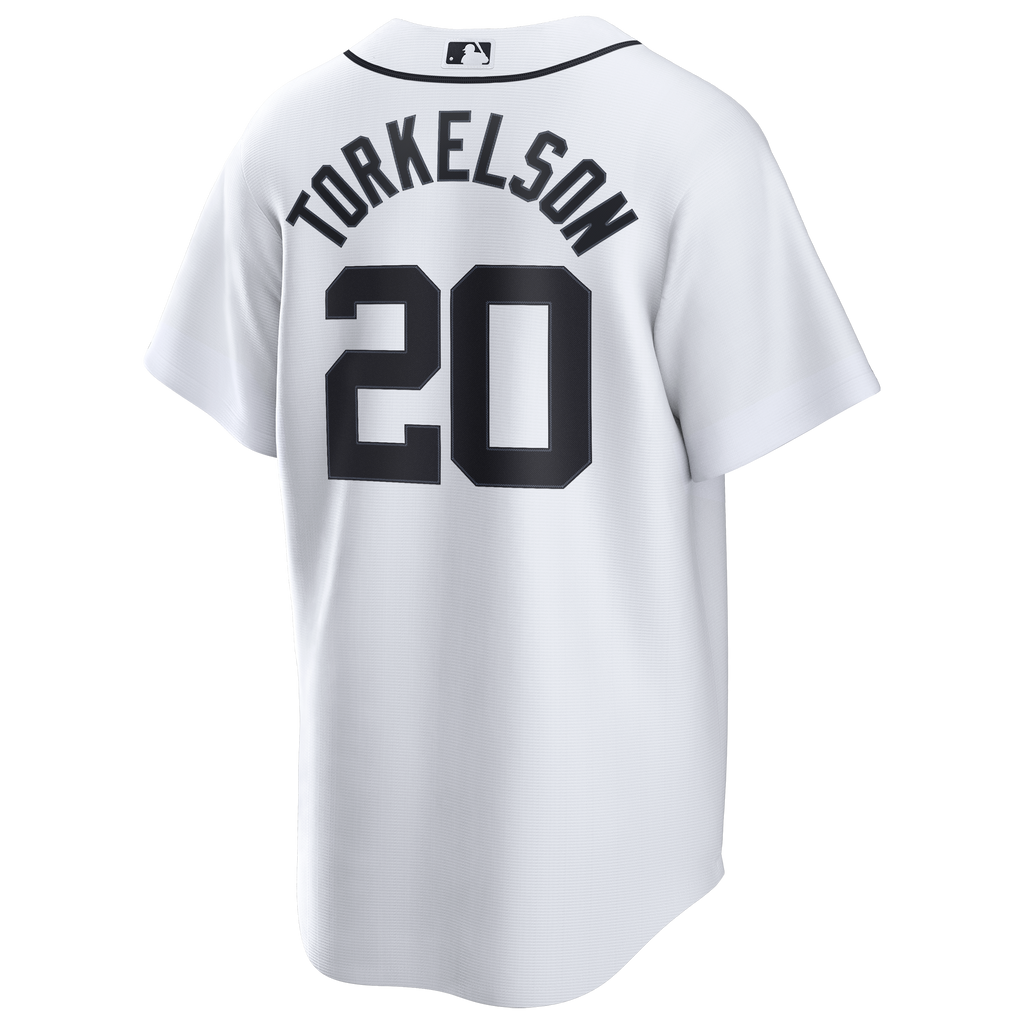 Men's Detroit Tigers Spencer Torkelson Nike White Home Replica Jersey - 4