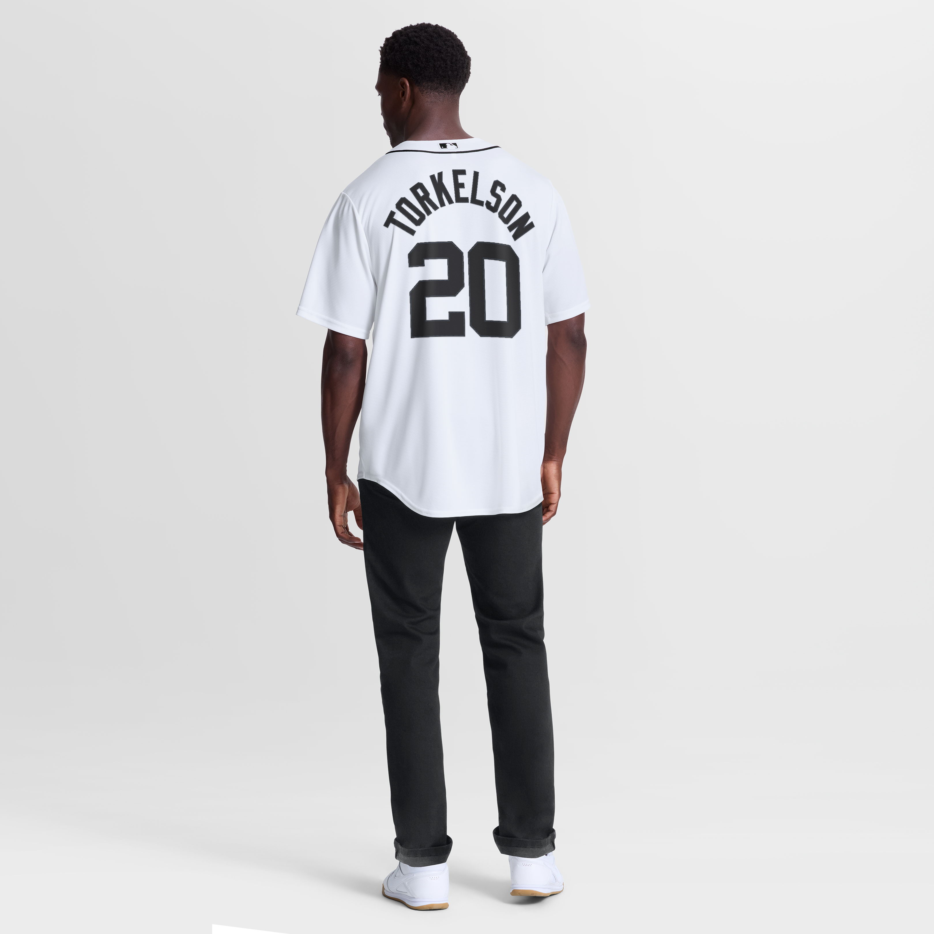 Men's Detroit Tigers Spencer Torkelson Nike White Home Replica Jersey - 6