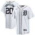 Men's Detroit Tigers Spencer Torkelson Nike White Home Replica Jersey