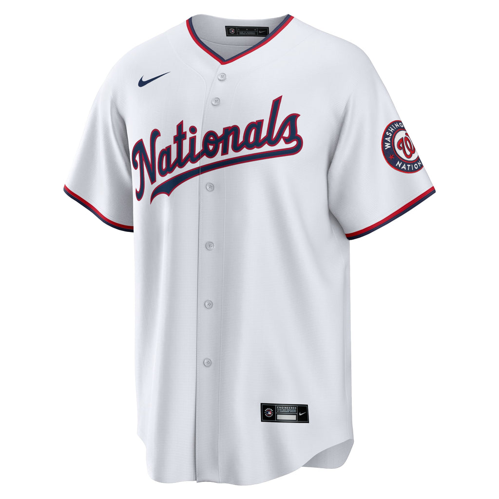 Men's Washington Nationals Stephen Strasburg Nike White Home Replica Jersey - 3