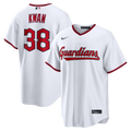 Men's Cleveland Guardians Steven Kwan Nike White Home Replica Jersey