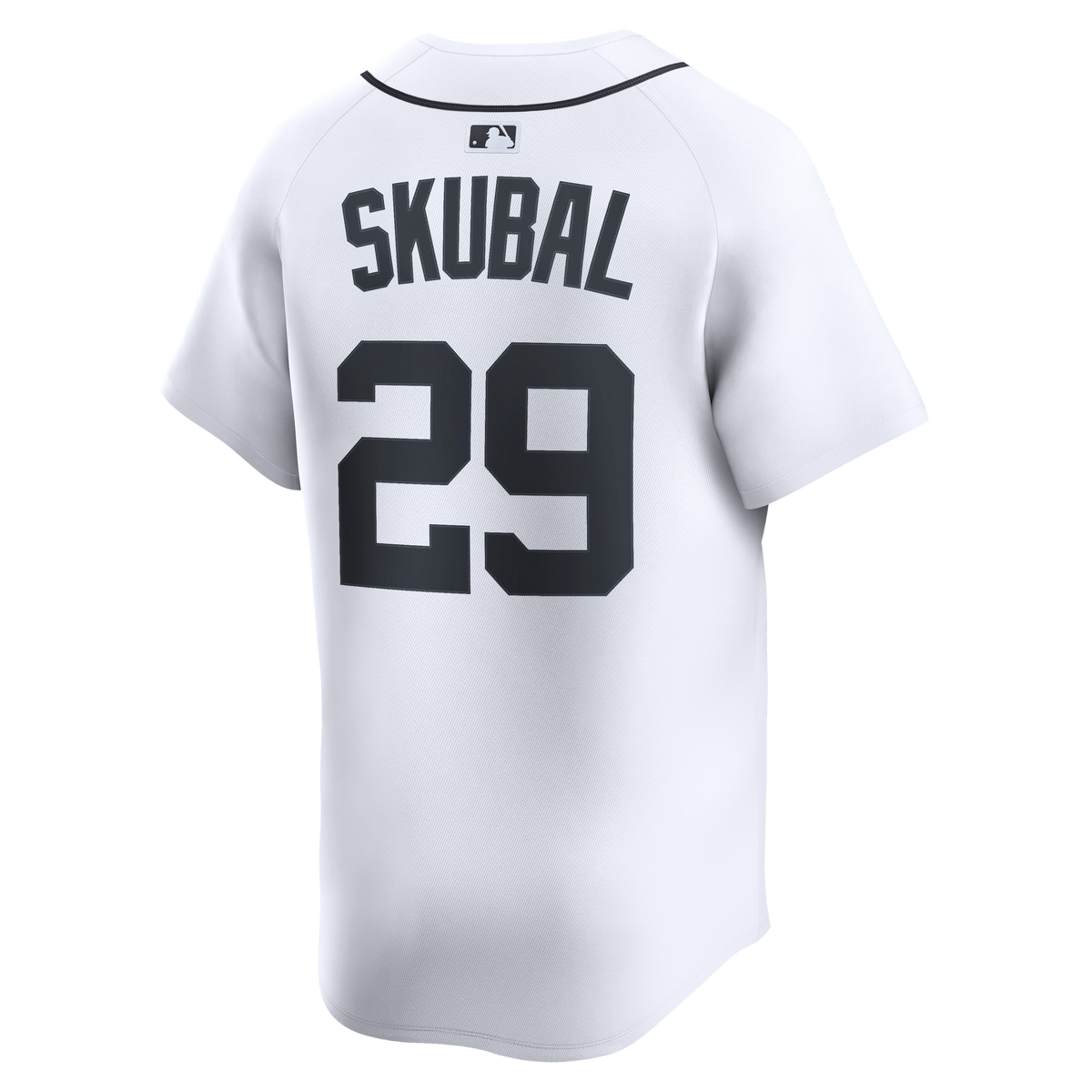 Men's Detroit Tigers Tarik Skubal Nike White Home Limited Player Jersey - 4