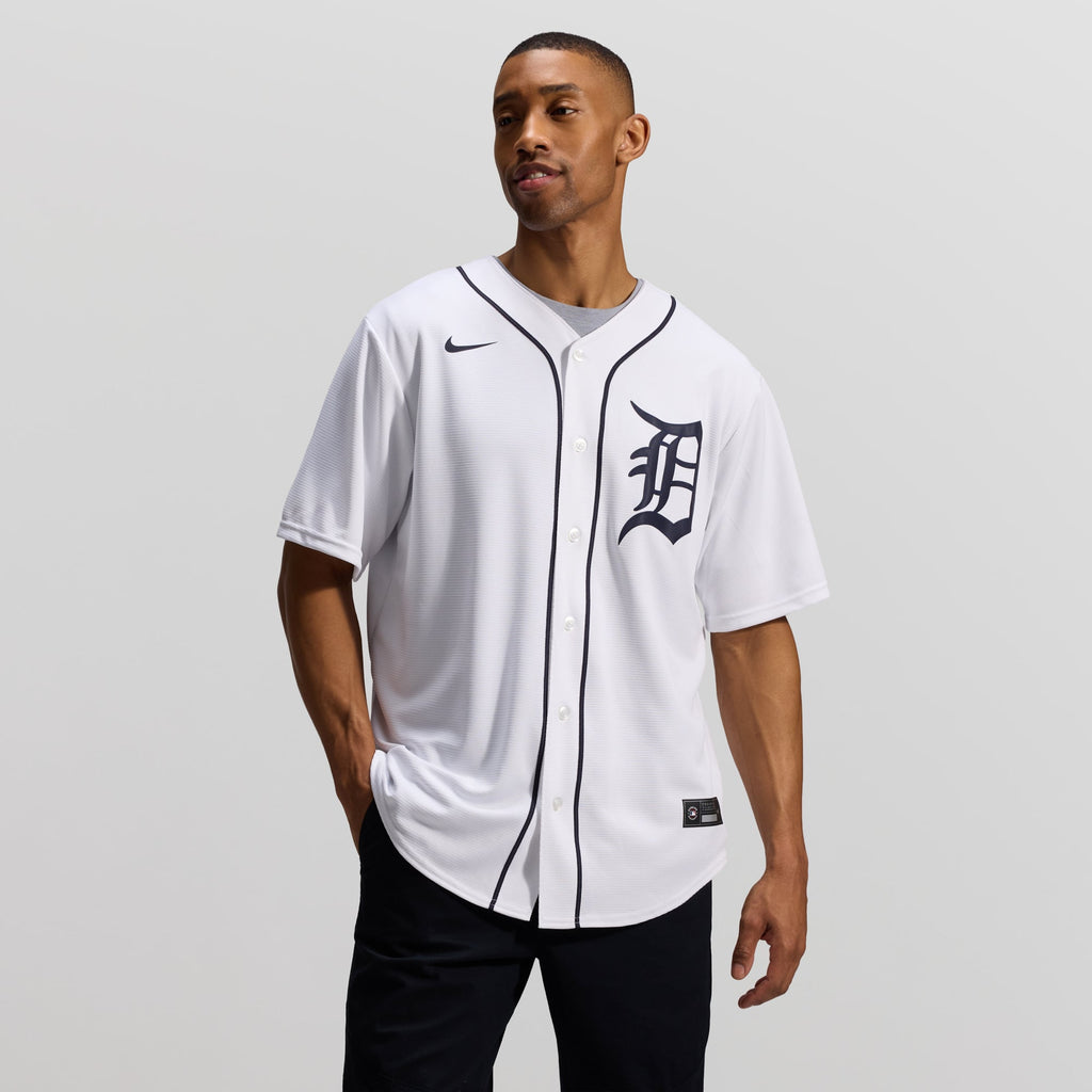 Men's Detroit Tigers Tarik Skubal Nike White Home Limited Player Jersey - 5