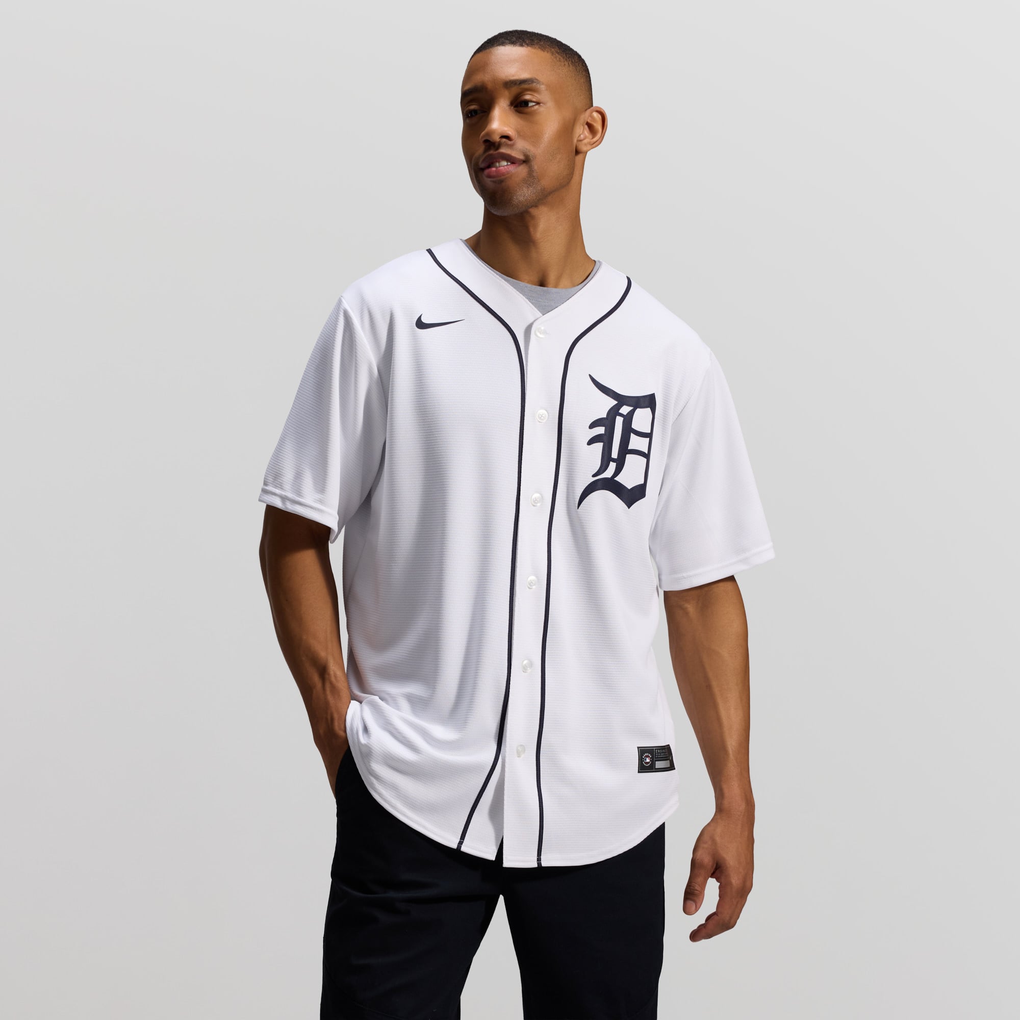 Men's Detroit Tigers Tarik Skubal Nike White Home Limited Player Jersey - 5