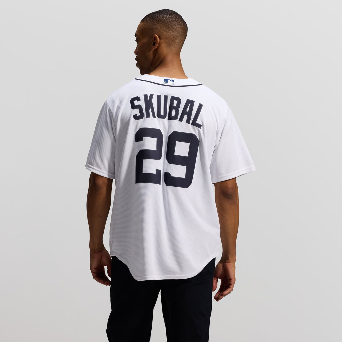 Men's Detroit Tigers Tarik Skubal Nike White Home Limited Player Jersey - 6