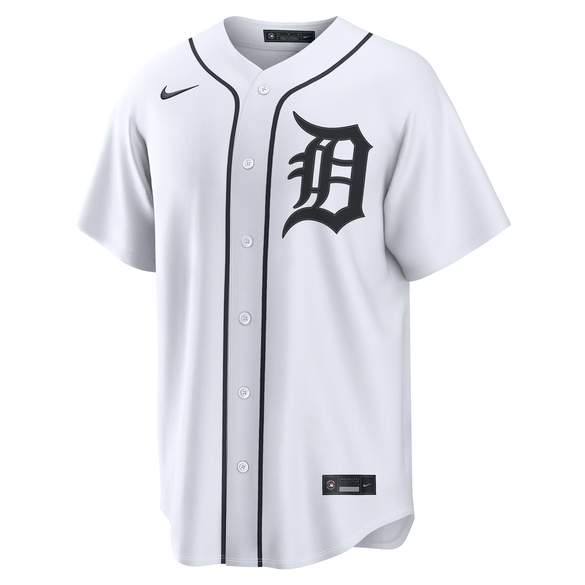 Men's Detroit Tigers Tarik Skubal Nike White Home Replica Jersey - 3