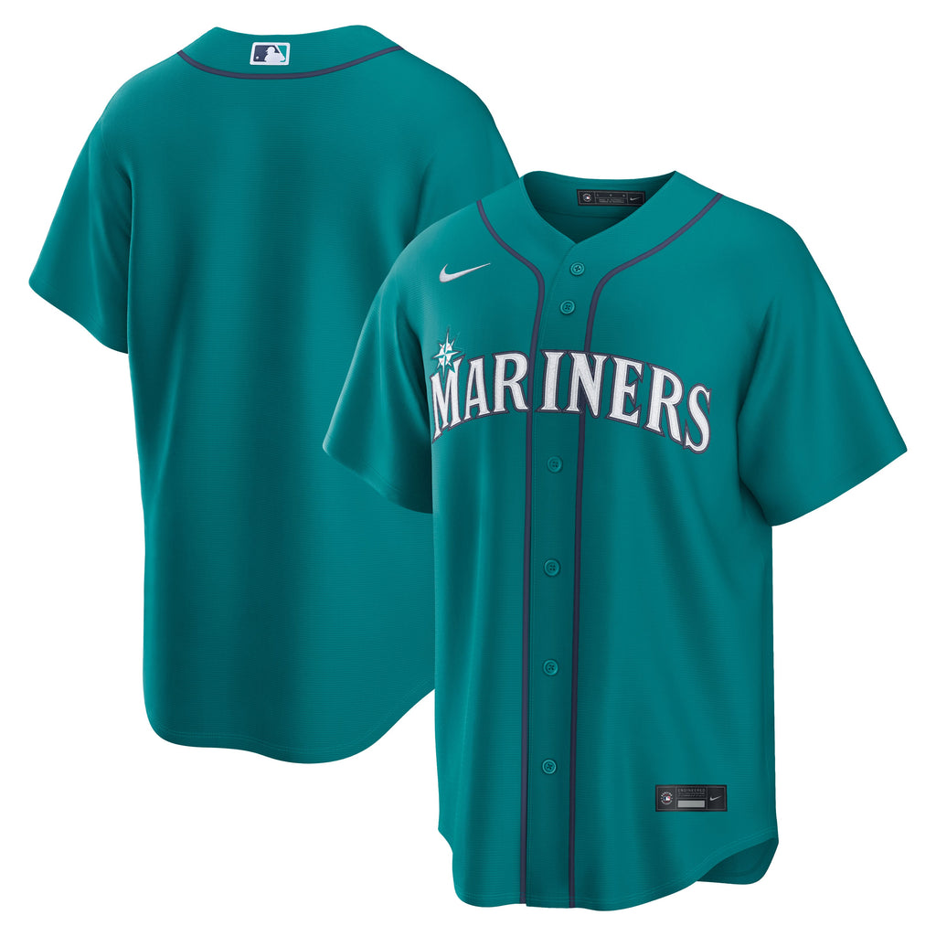 Men's Seattle Mariners Nike Teal Alternate Replica Jersey