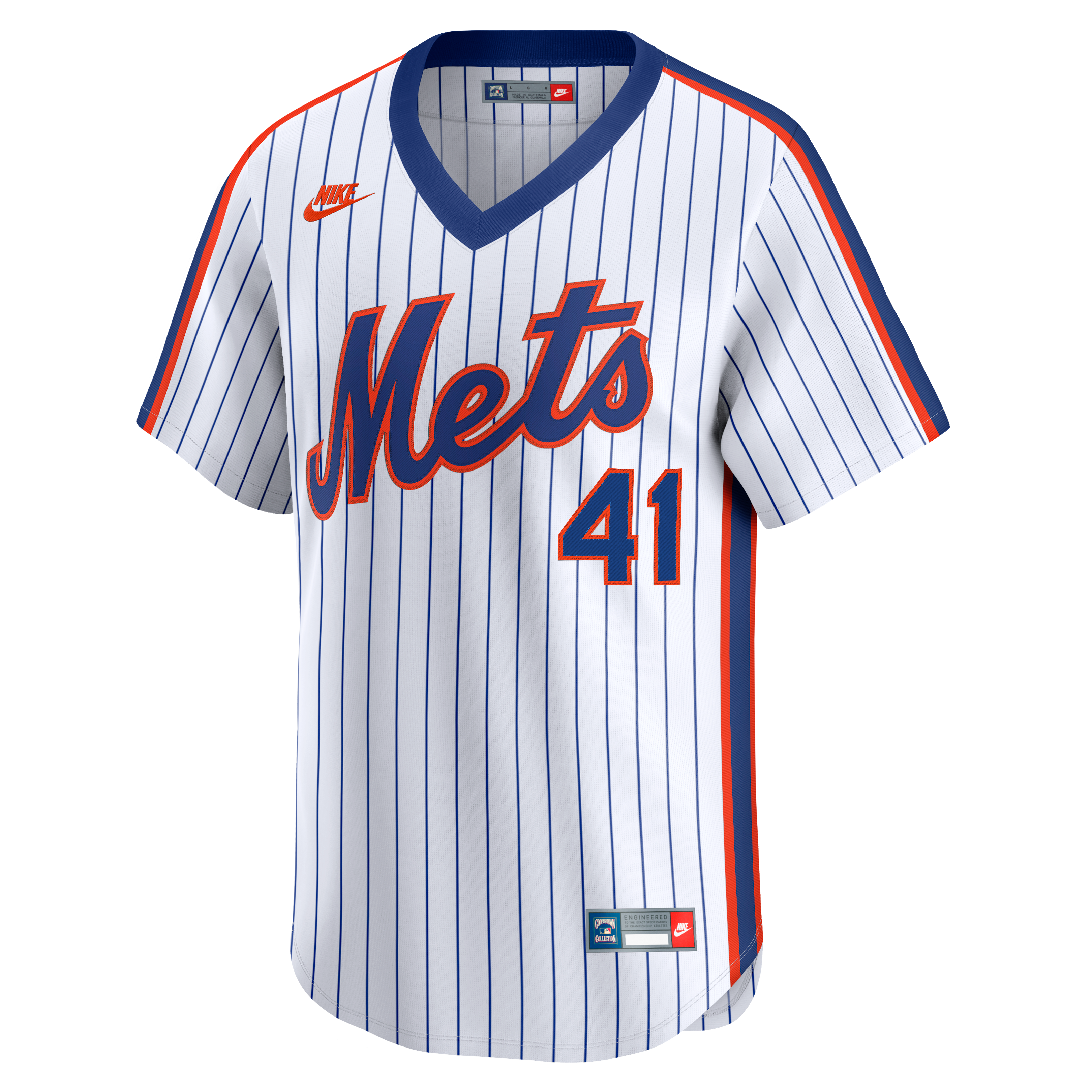 Men's New York Mets Tom Seaver Nike White Cooperstown Collection Limited Jersey - 3