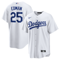 Men's Los Angeles Dodgers Tommy Edman Nike White Home Replica Jersey
