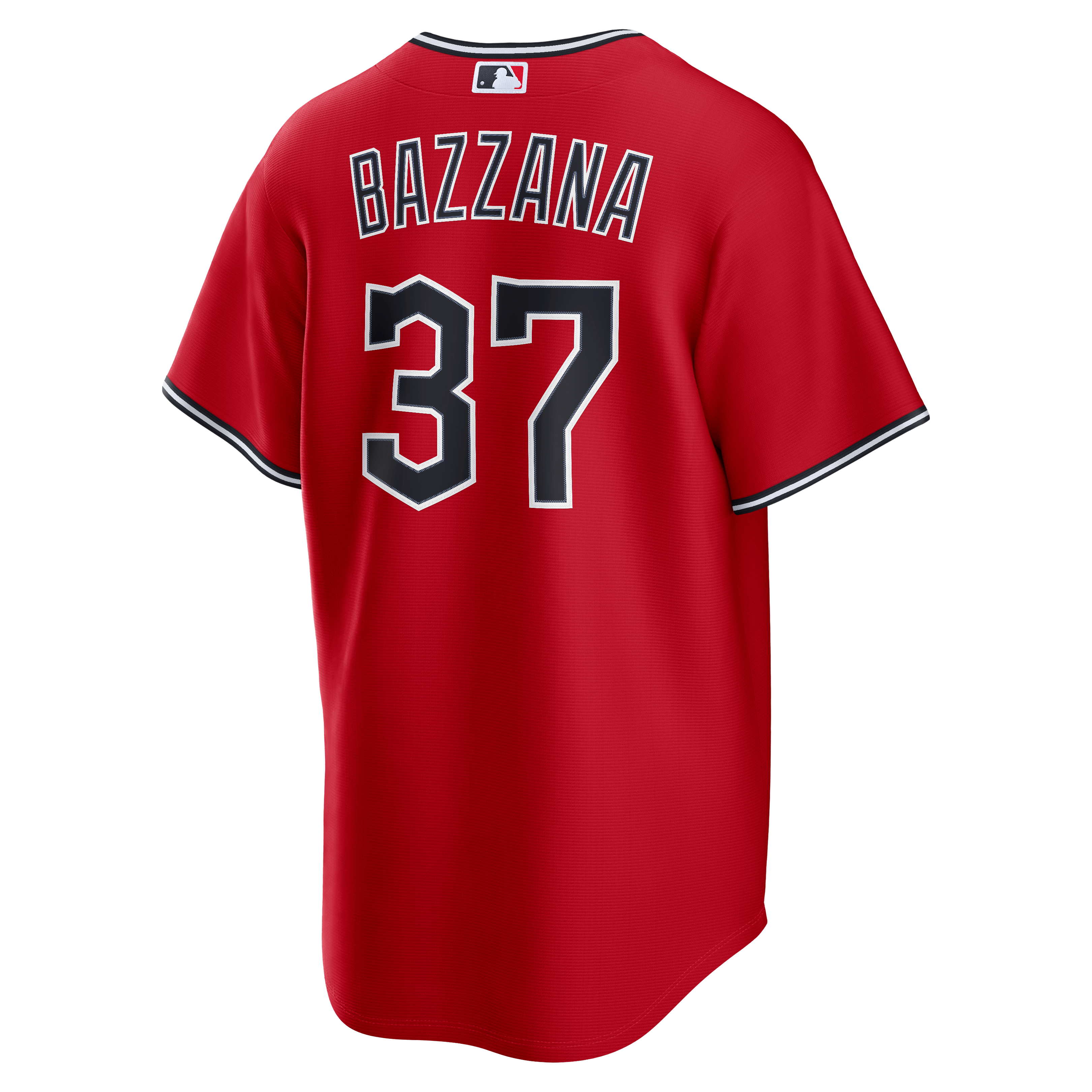 Men's Cleveland Guardians Travis Bazzana Nike Red Alternate Replica Jersey - 4