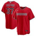 Men's Cleveland Guardians Travis Bazzana Nike Red Alternate Replica Jersey
