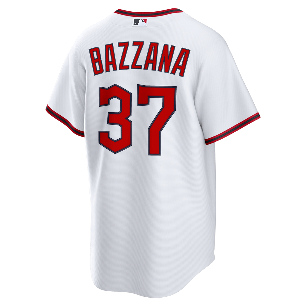 Men's Cleveland Guardians Travis Bazzana Nike White Home Replica Jersey - 4
