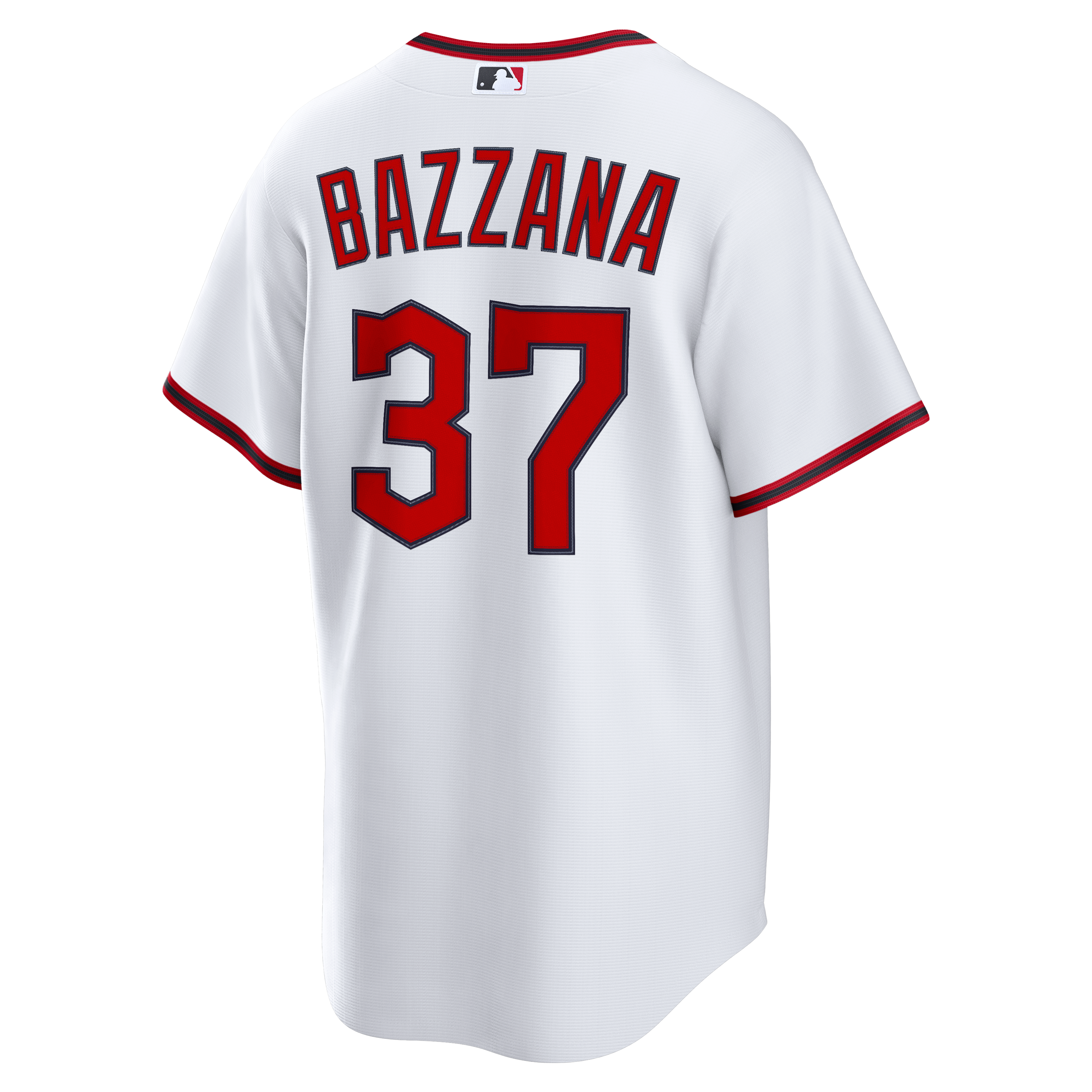 Men's Cleveland Guardians Travis Bazzana Nike White Home Replica Jersey - 4
