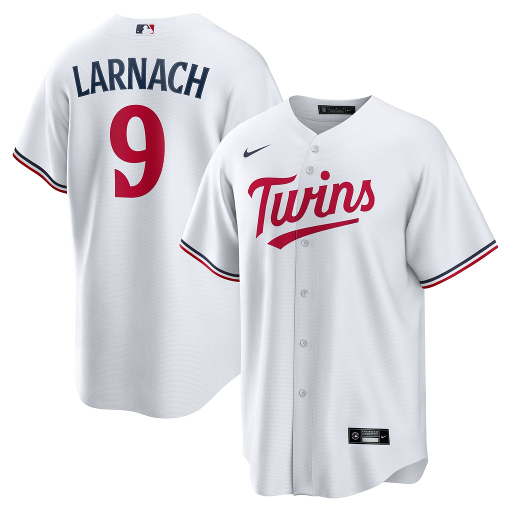 Men's Minnesota Twins Trevor Larnach Nike White Home Replica Jersey