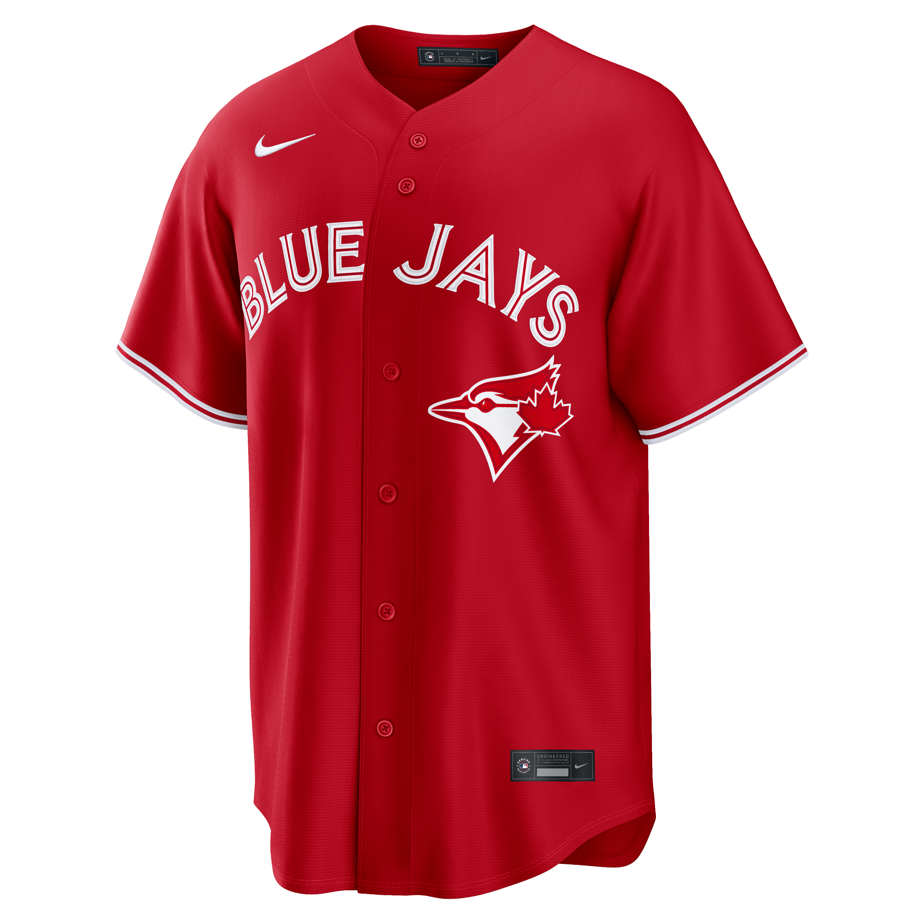 Men's Toronto Blue Jays Trey Yesavage Nike Red Canada Day Replica Jersey - 3