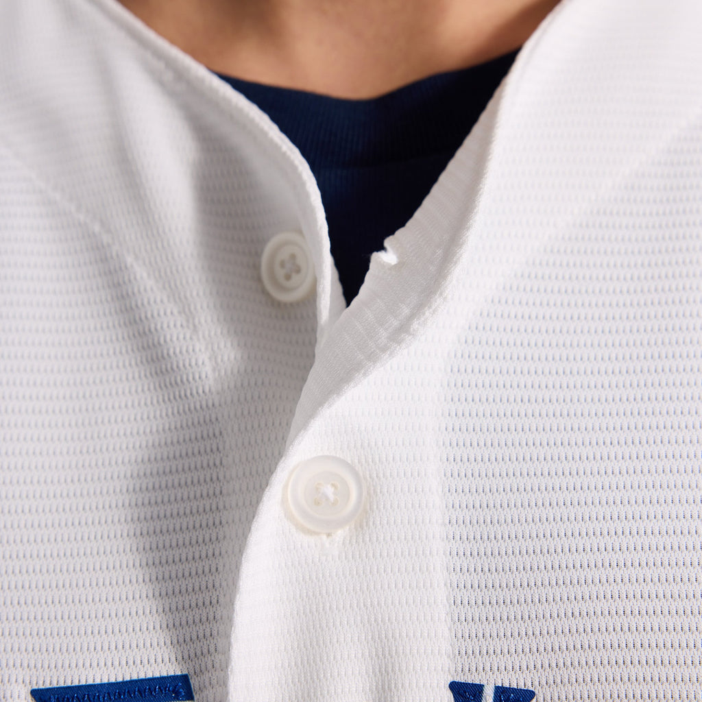 Men's Toronto Blue Jays Trey Yesavage Nike White Home Replica Jersey - 14