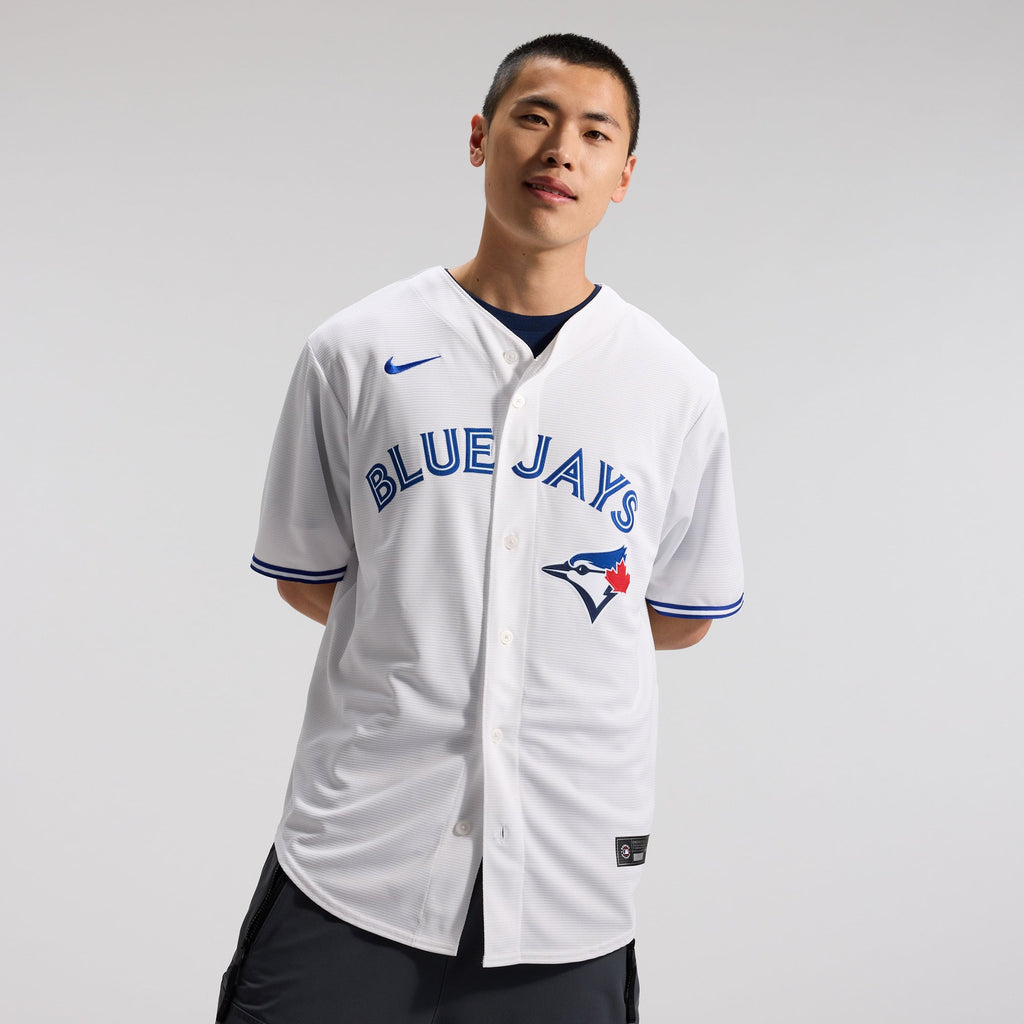 Men's Toronto Blue Jays Trey Yesavage Nike White Home Replica Jersey - 3
