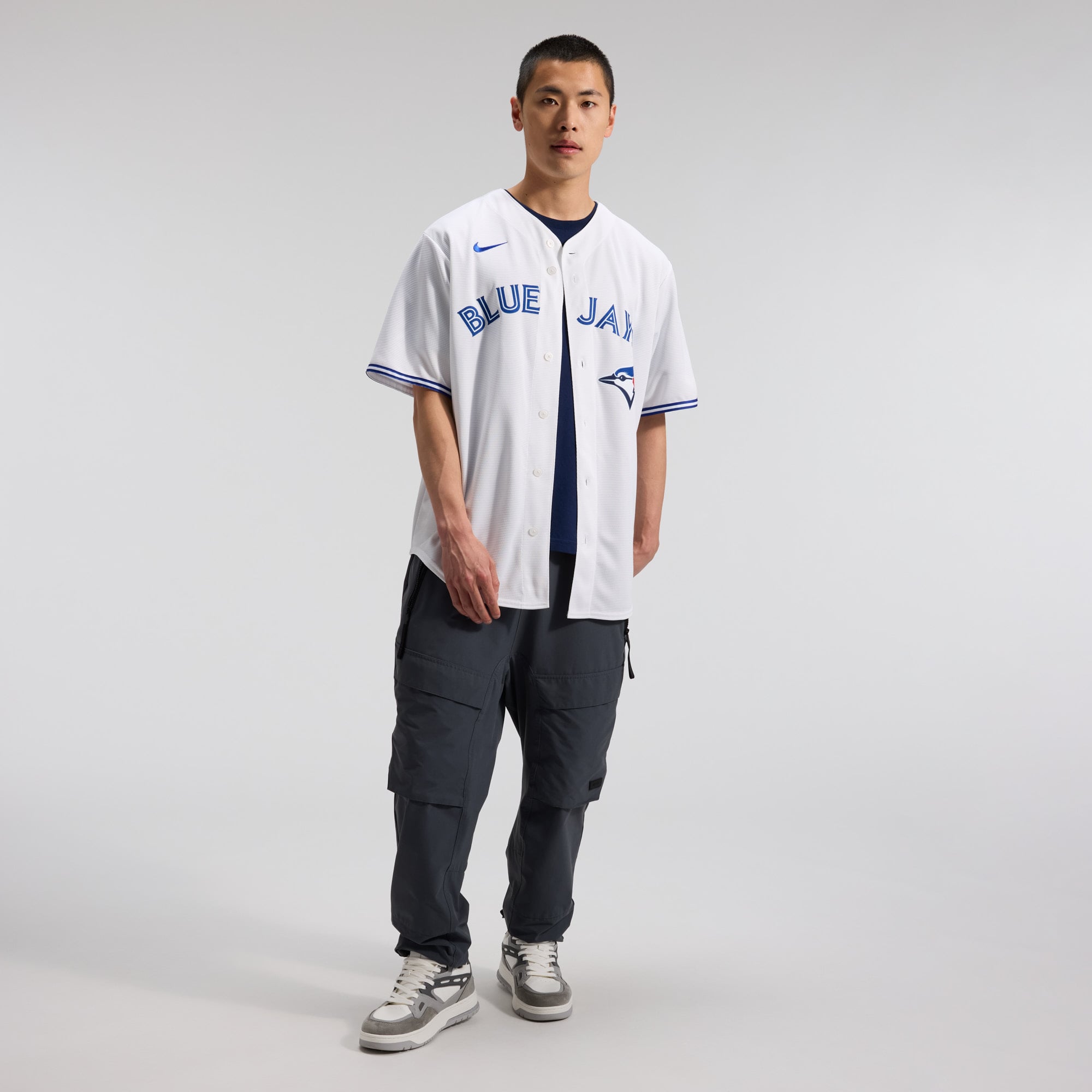 Men's Toronto Blue Jays Trey Yesavage Nike White Home Replica Jersey - 5