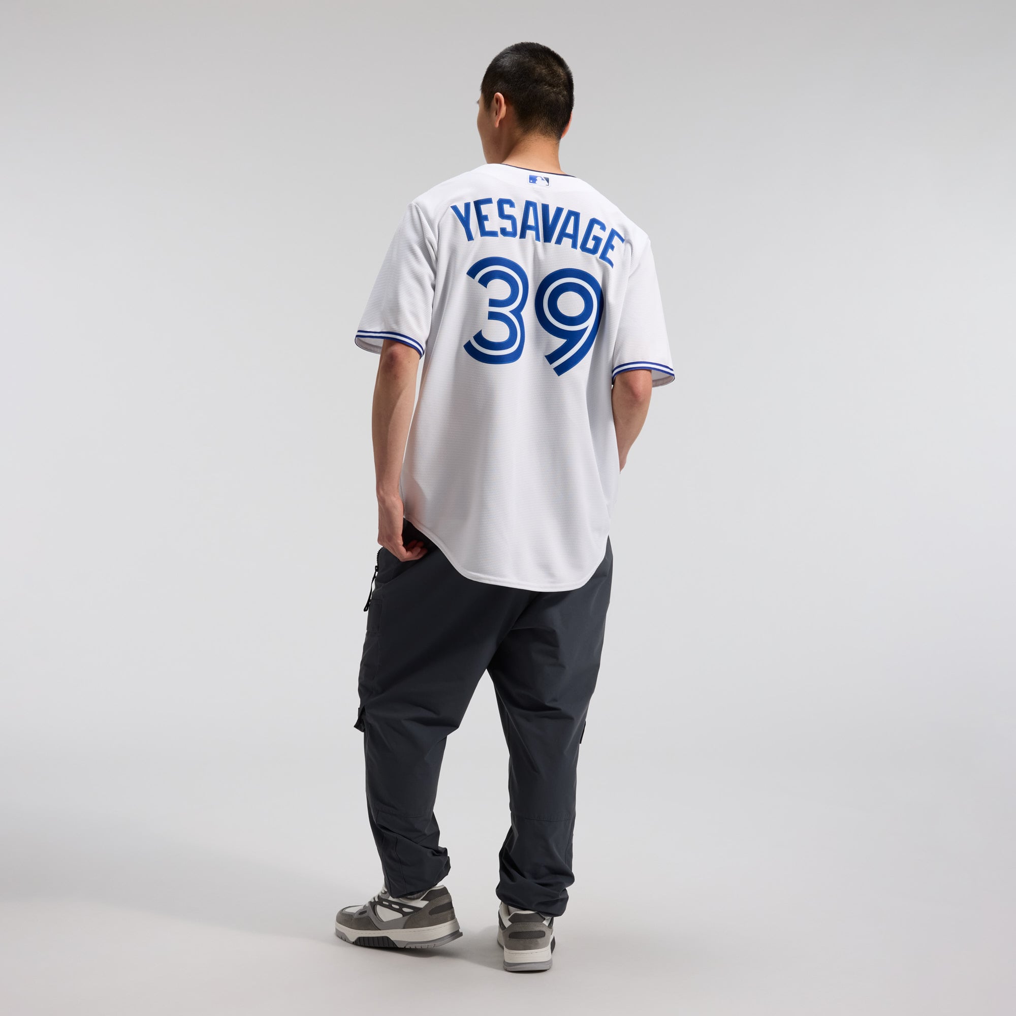 Men's Toronto Blue Jays Trey Yesavage Nike White Home Replica Jersey - 6