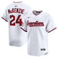 Men's Cleveland Guardians Triston McKenzie Nike White Home Limited Player Jersey