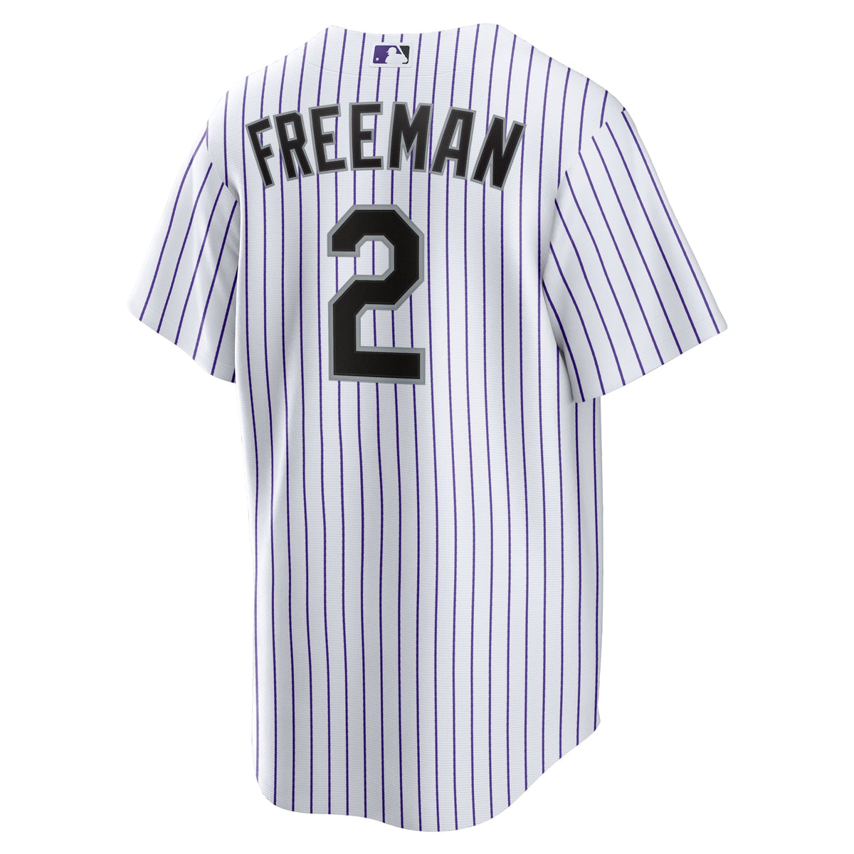 Men's Colorado Rockies Tyler Freeman Nike White Home Replica Jersey - 4