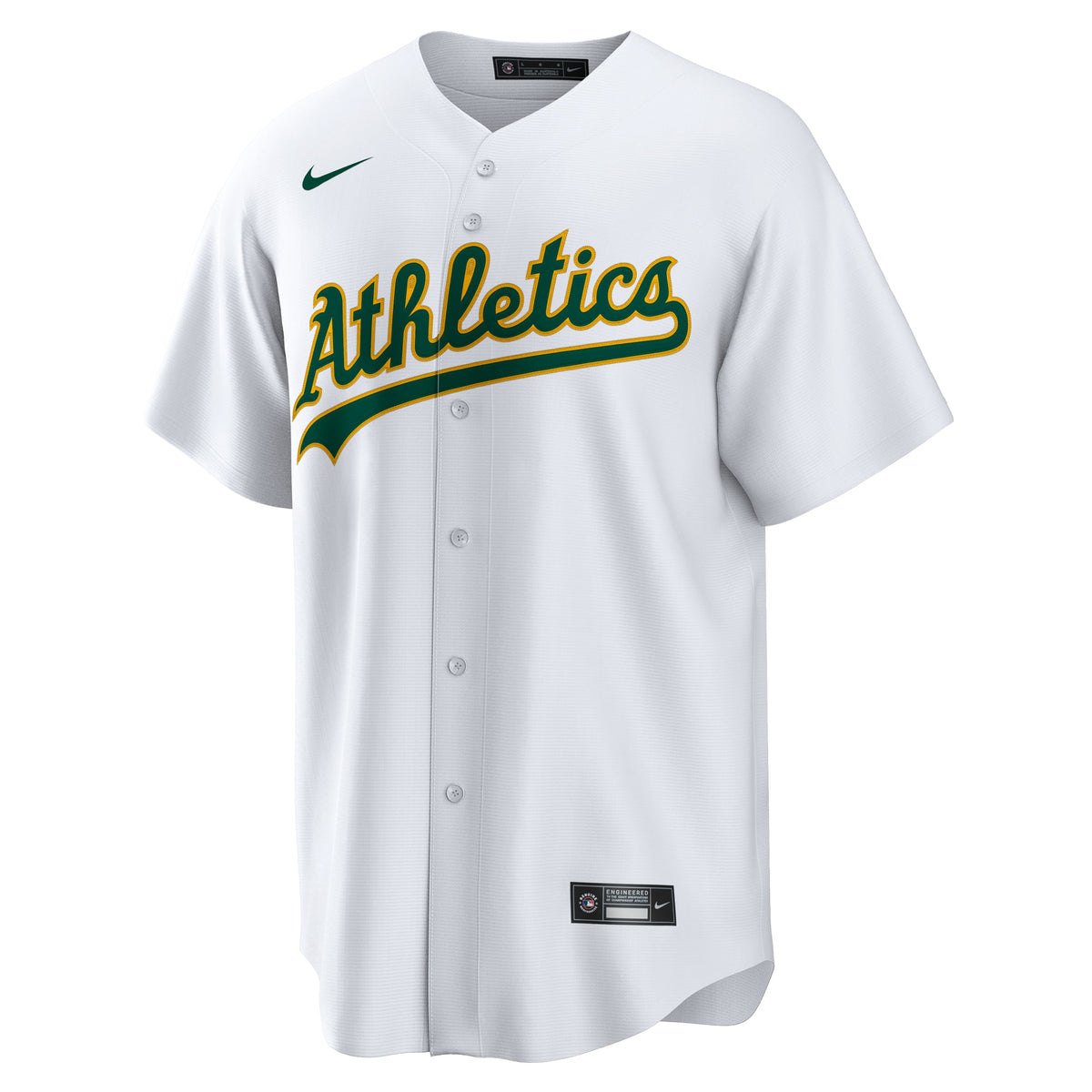 Men's Athletics Tyler Soderstrom Nike White Home Replica Jersey - 3